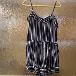 Ann Taylor LOFT Navy Romper
